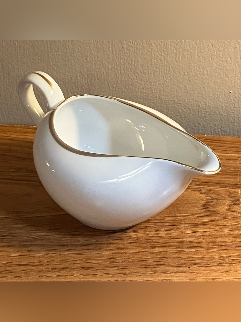 Vintage St. Regis Fine China Creamer White And Gold #102 Japan